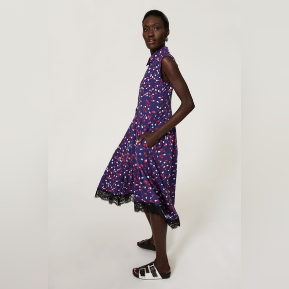 Koche Collective Dot Shirt Dress - Picture 1 of 12